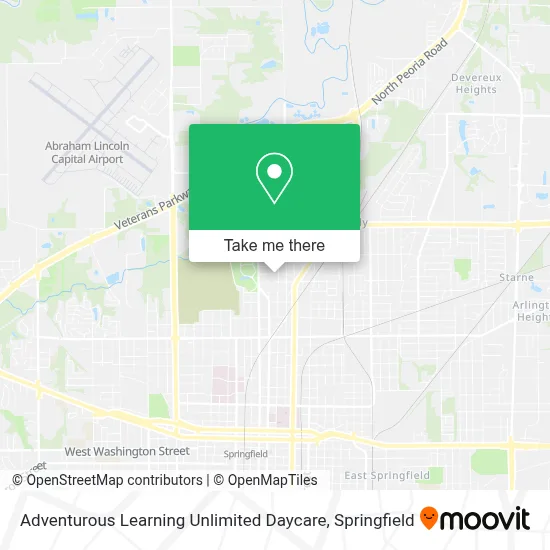 Adventurous Learning Unlimited Daycare map