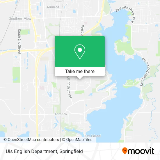 Uis English Department map