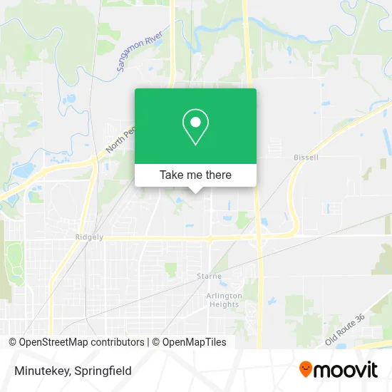 Minutekey map