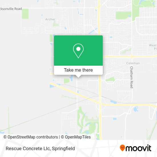 Rescue Concrete Llc map