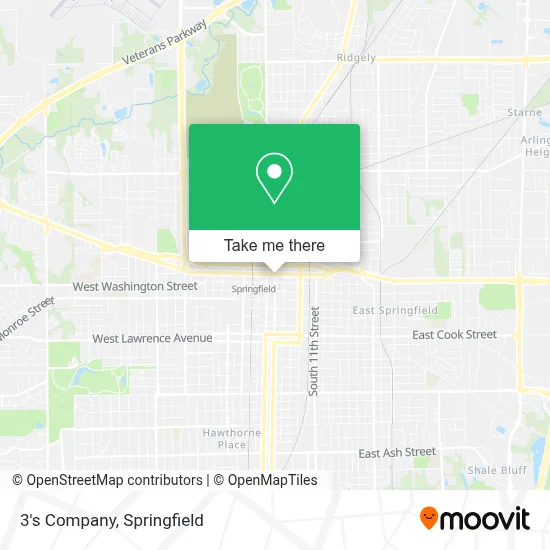 3's Company map