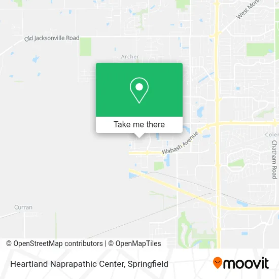 Heartland Naprapathic Center map