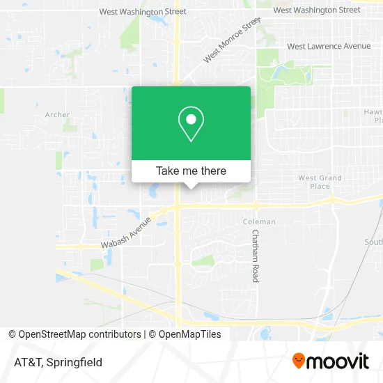 At&T map