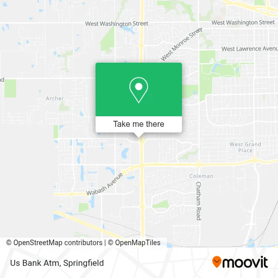 Us Bank Atm map