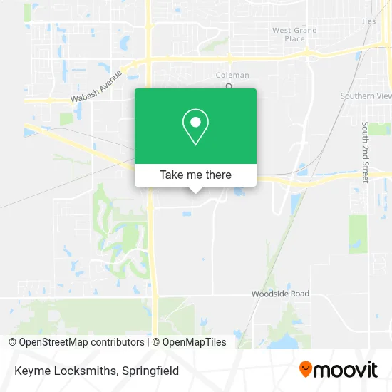 Keyme Locksmiths map