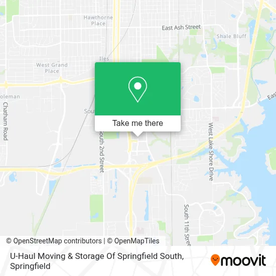 U-Haul Moving & Storage Of Springfield South map