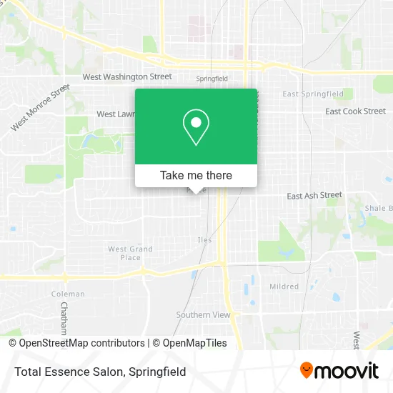 Total Essence Salon map