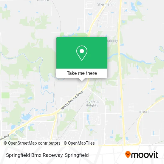 Springfield Bmx Raceway map