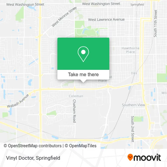 Vinyl Doctor map