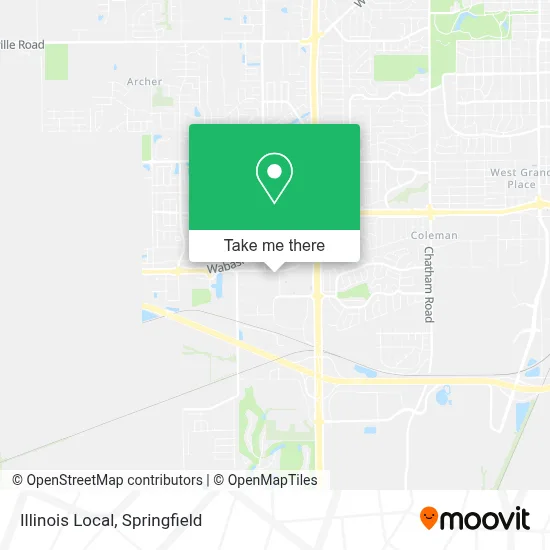 Illinois Local map