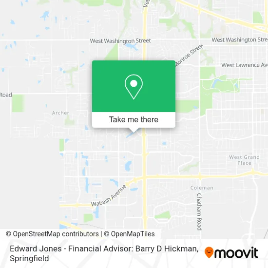 Edward Jones - Financial Advisor: Barry D Hickman map