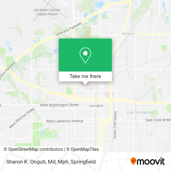 Sharon K. Onguti, Md, Mph map