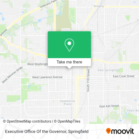 Executive Office Of the Governor map