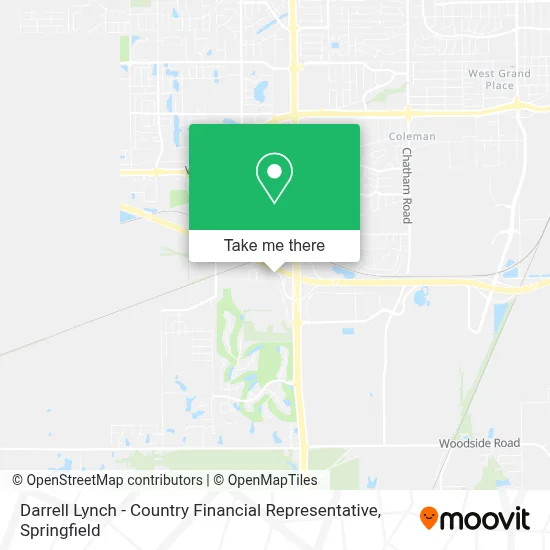 Darrell Lynch - Country Financial Representative map