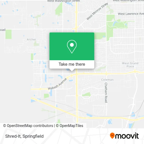 Shred-It map