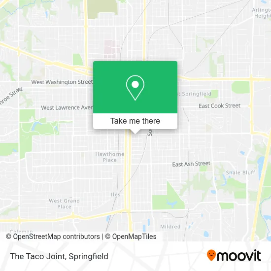 The Taco Joint map