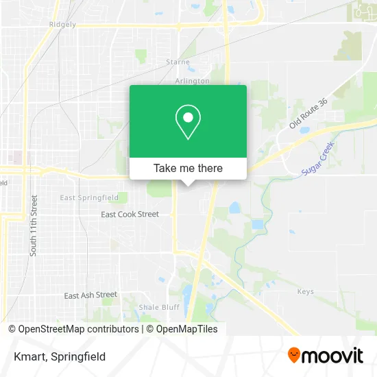 Kmart map