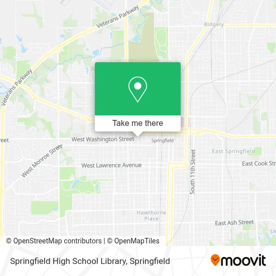 Springfield High School Library map