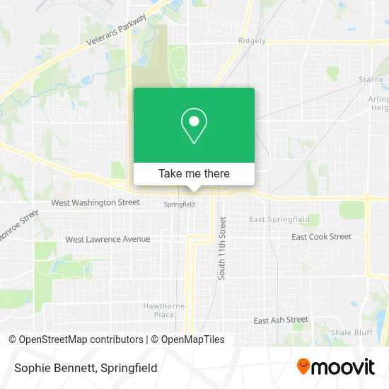 Sophie Bennett map