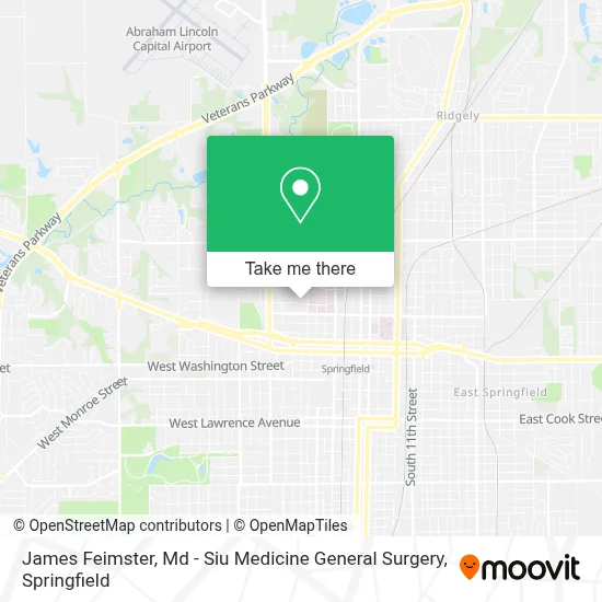 James Feimster, Md - Siu Medicine General Surgery map
