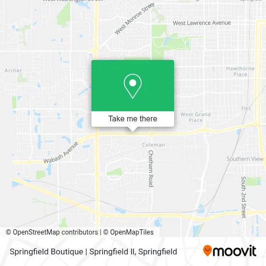 Springfield Boutique | Springfield Il map