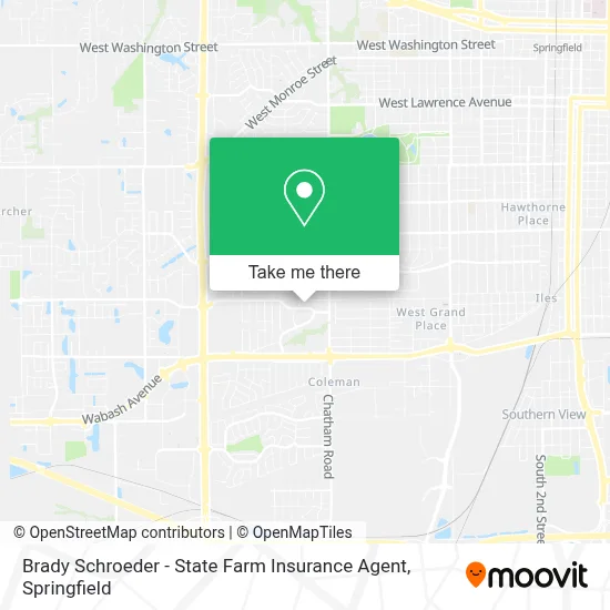 Brady Schroeder - State Farm Insurance Agent map