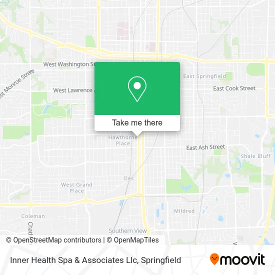 Inner Health Spa & Associates Llc map