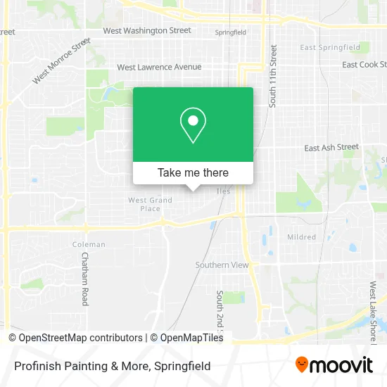 Profinish Painting & More map