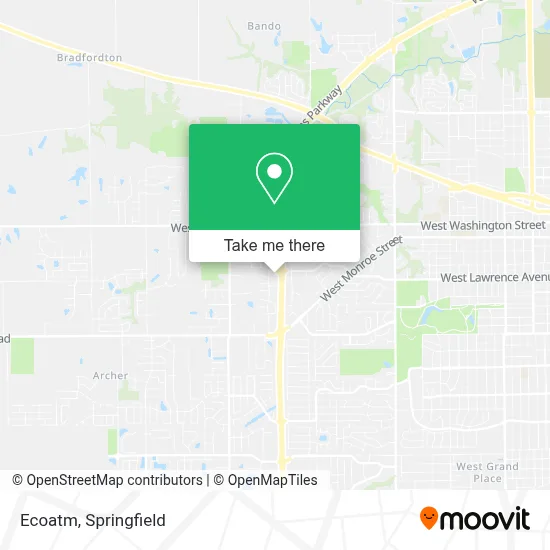 Ecoatm map