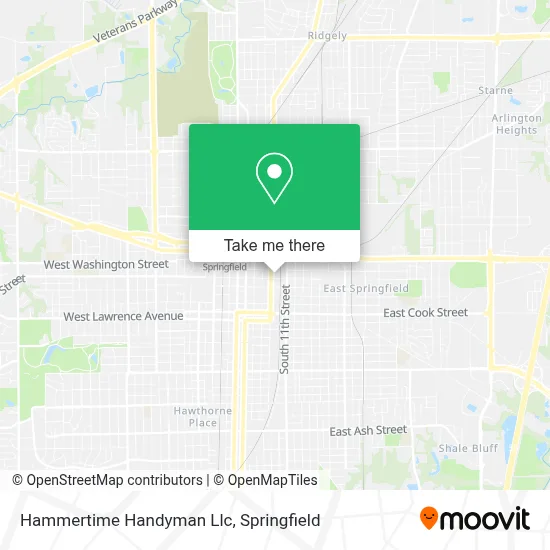 Hammertime Handyman Llc map