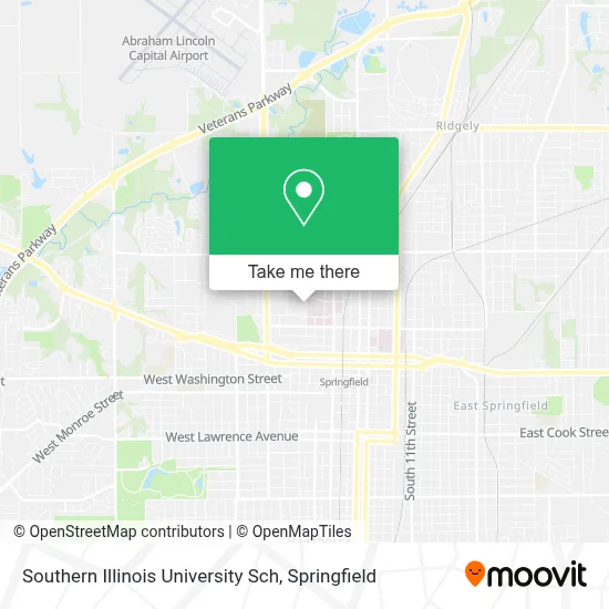 Southern Illinois University Sch map