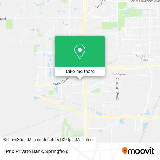 Pnc Private Bank map