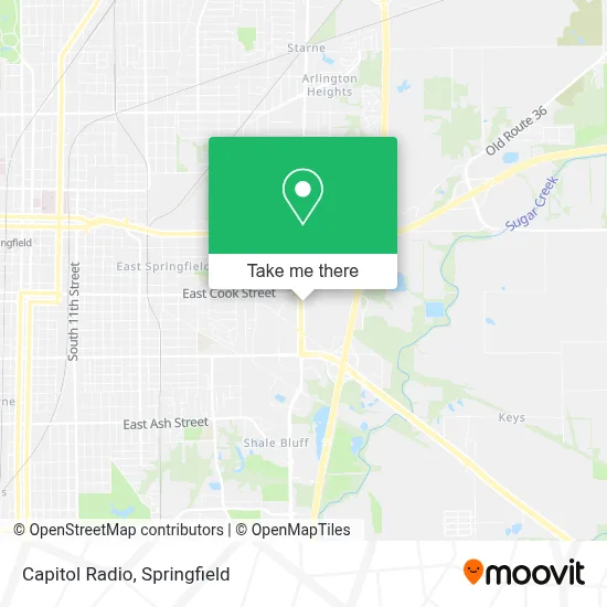 Capitol Radio map