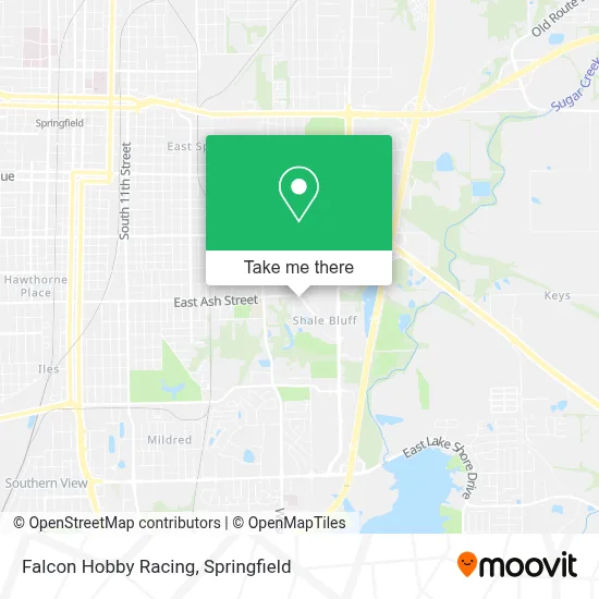 Falcon Hobby Racing map