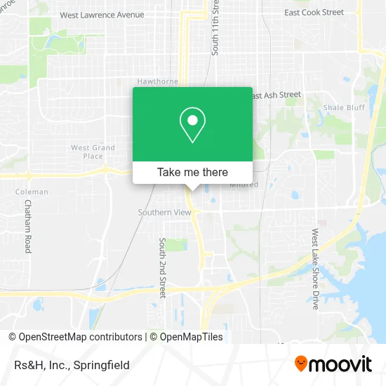 Rs&H, Inc. map