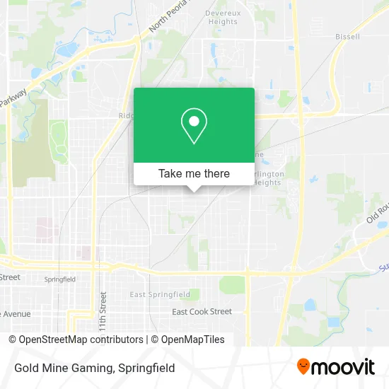 Gold Mine Gaming map
