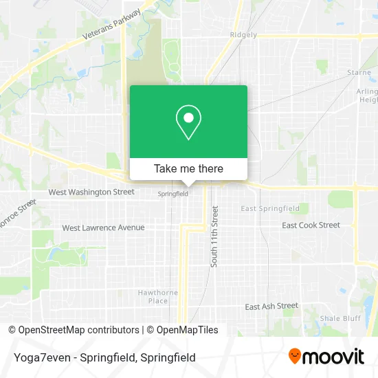 Yoga7even - Springfield map