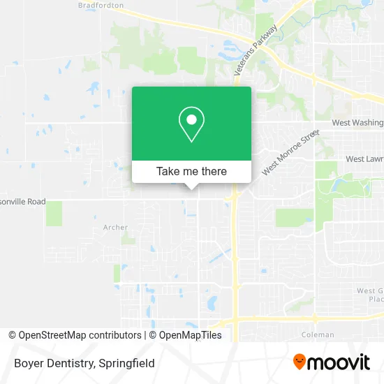 Boyer Dentistry map