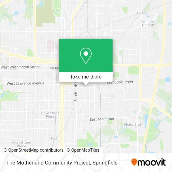 The Motherland Community Project map