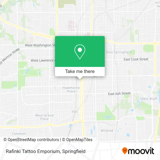 Rafinki Tattoo Emporium map