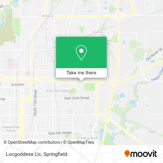 Locgoddess Llc map