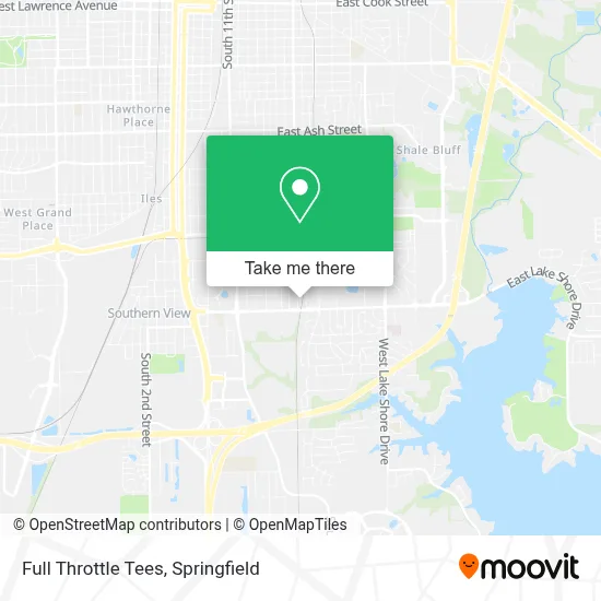 Full Throttle Tees map
