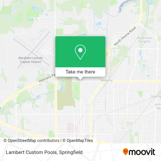 Lambert Custom Pools map