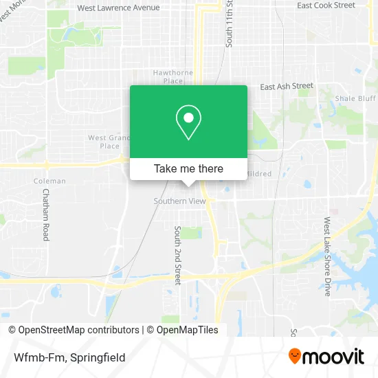 Wfmb-Fm map