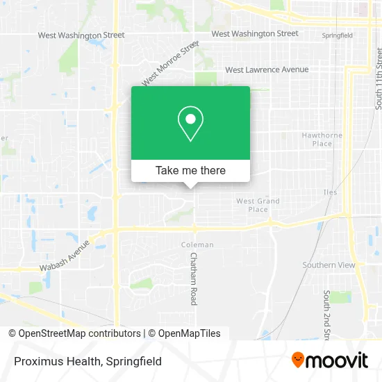 Proximus Health map