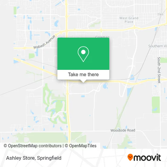 Ashley Store map