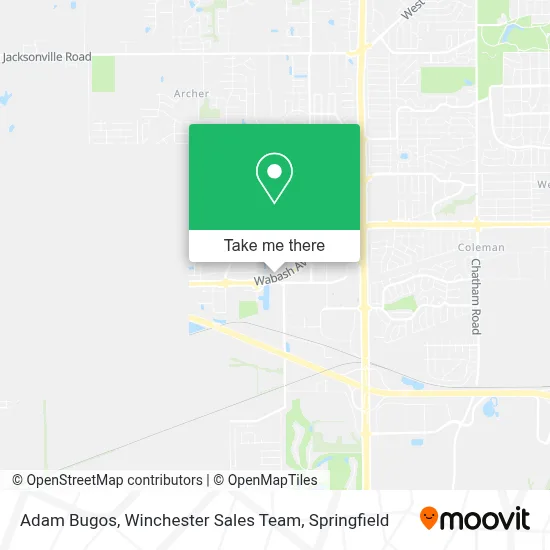 Adam Bugos, Winchester Sales Team map