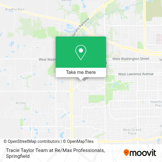 Tracie Taylor Team at Re / Max Professionals map