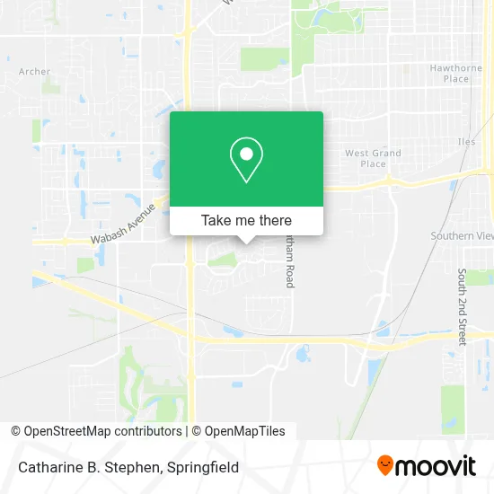 Catharine B. Stephen map