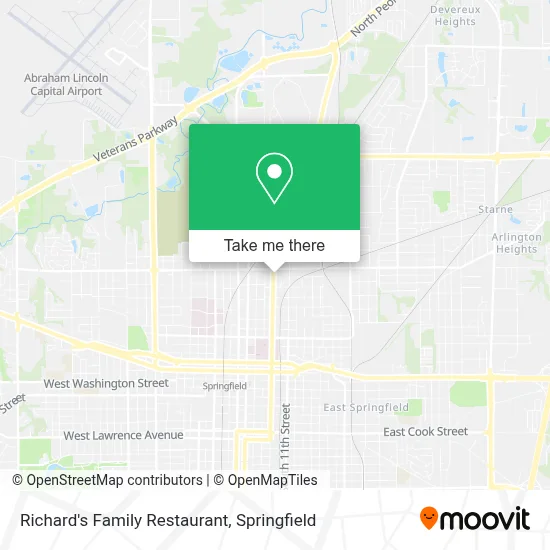 Richard's Family Restaurant map